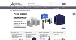 Desktop Screenshot of midlandmarquees.co.uk